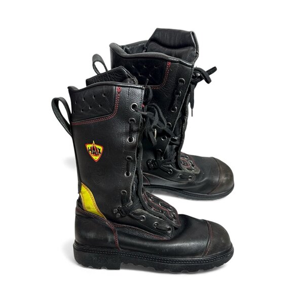 Haix Fire Flash Firefighter Safety Tow Boots Crosstech Black 8.5 EU 41 Workwear